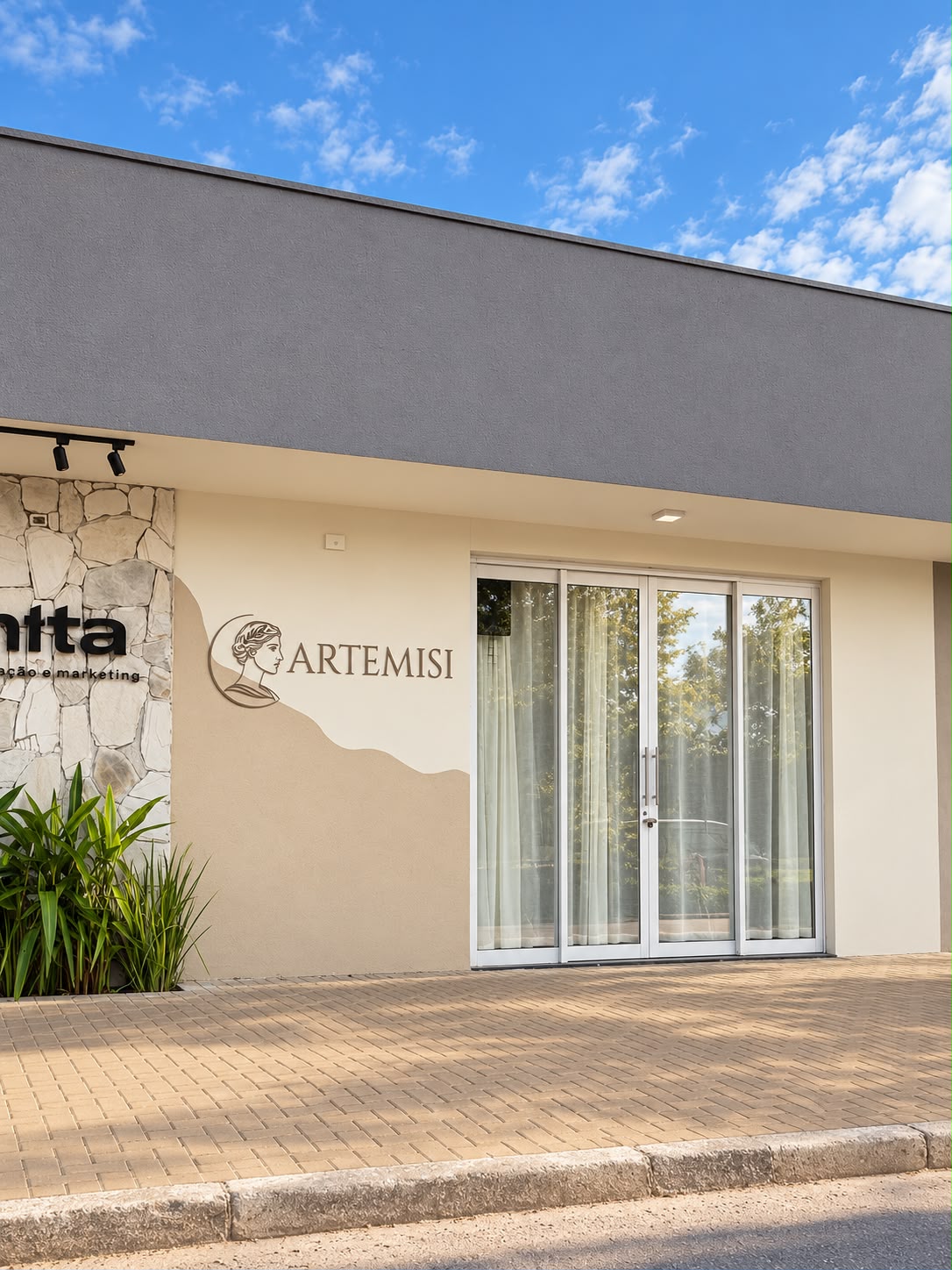 Entrada da Clínica Artemisi em Palmas